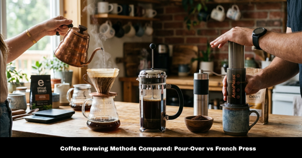 Coffee Brewing Methods Compared: Pour-Over vs French Press