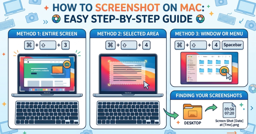 How to Screenshot on Mac: Easy Step-by-Step Guide
